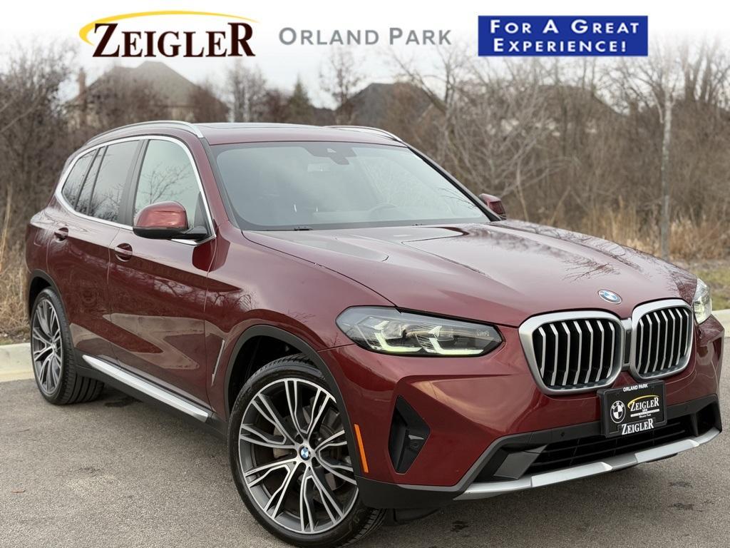 used 2022 BMW X3 car, priced at $31,500