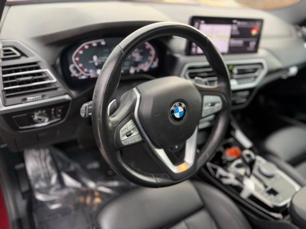 used 2022 BMW X3 car, priced at $31,500