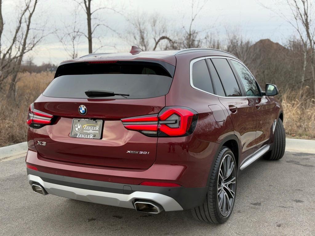 used 2022 BMW X3 car, priced at $31,500