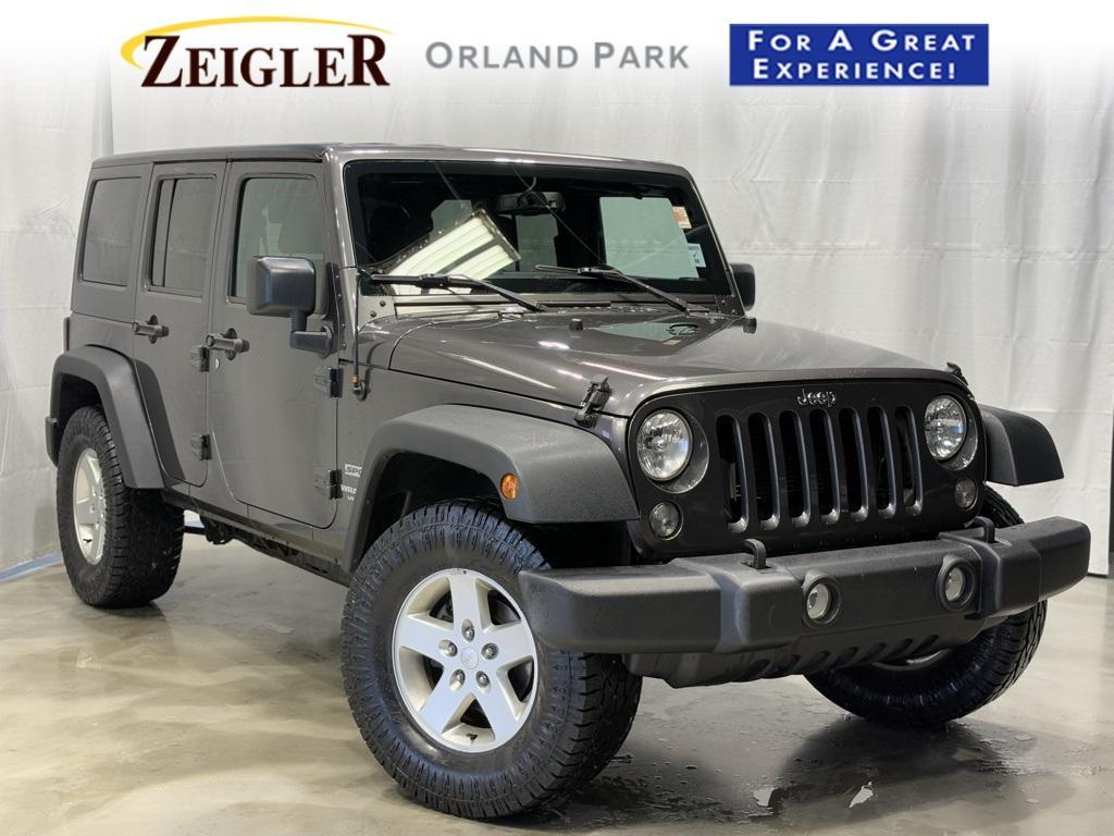 used 2016 Jeep Wrangler Unlimited car, priced at $18,099