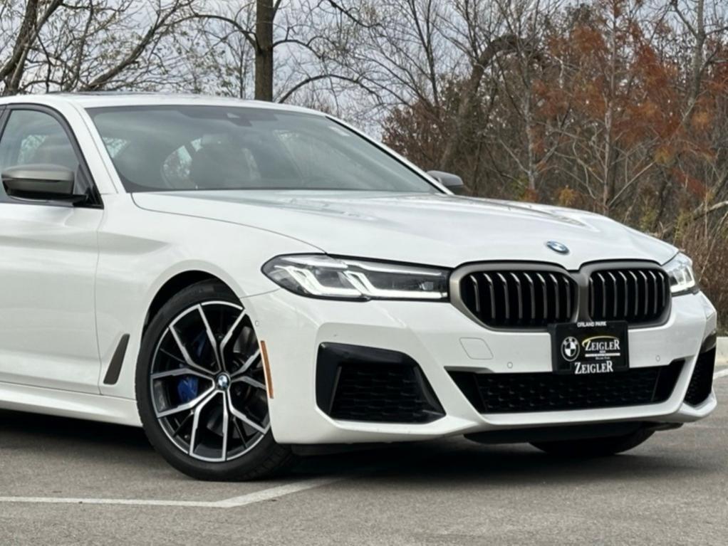 used 2022 BMW M550 car, priced at $53,250