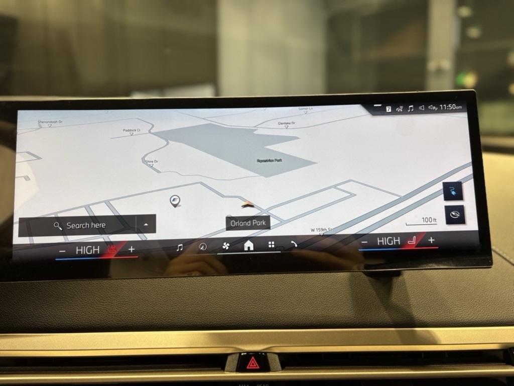 new 2025 BMW iX car, priced at $94,845