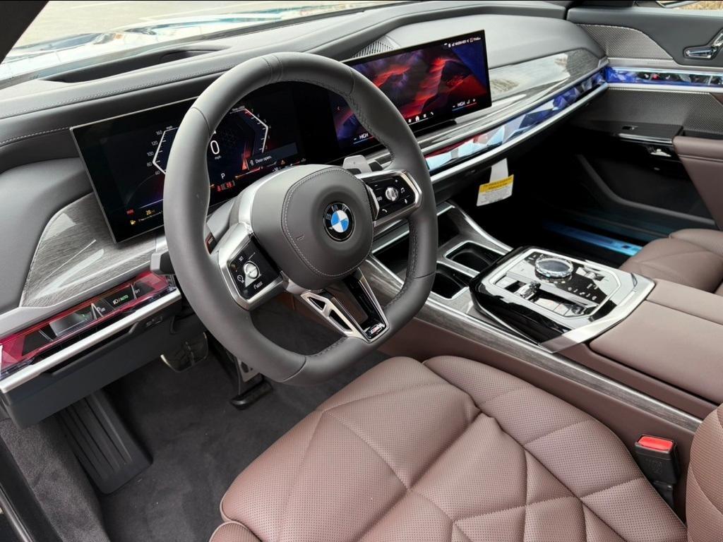 new 2025 BMW 740 car, priced at $102,925