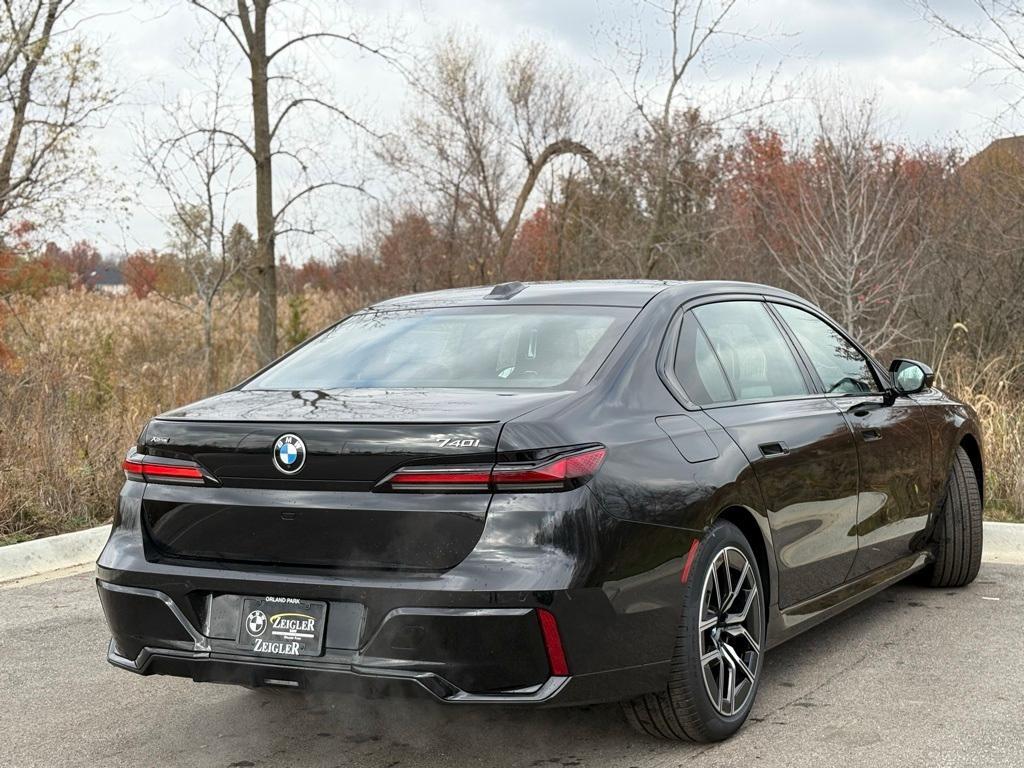 new 2025 BMW 740 car, priced at $102,925