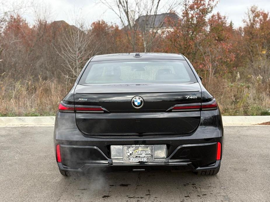 new 2025 BMW 740 car, priced at $102,925