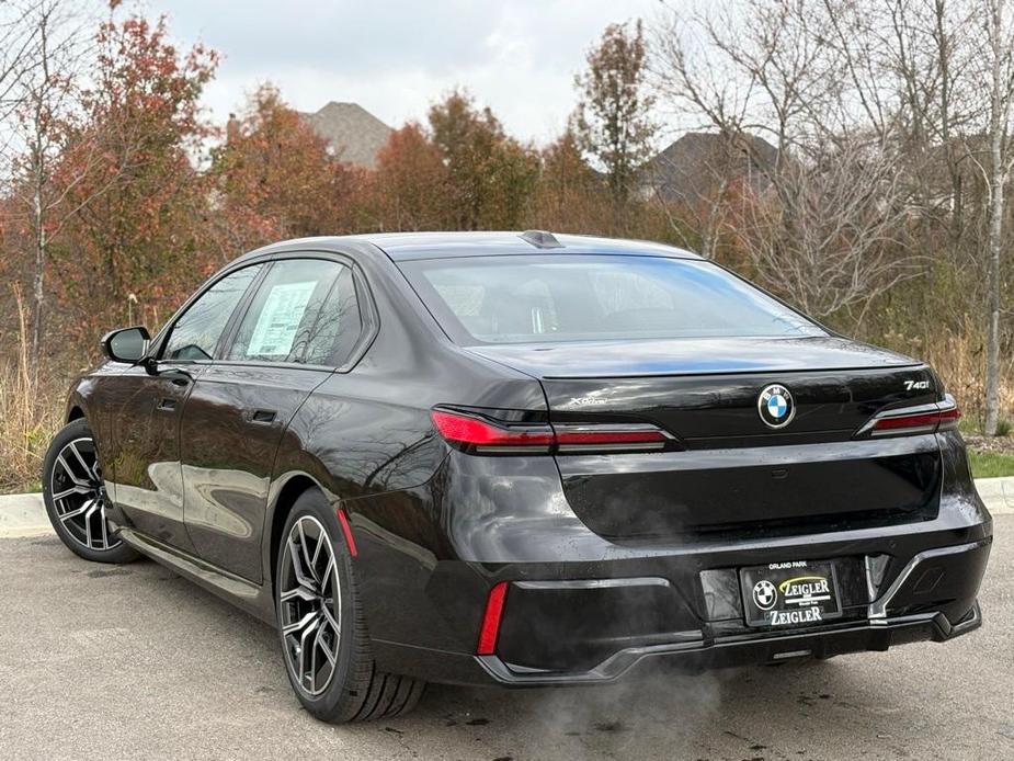 new 2025 BMW 740 car, priced at $102,925