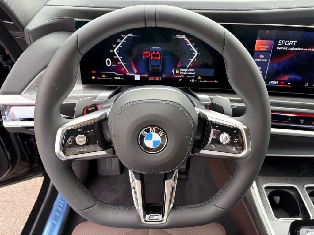 new 2025 BMW 740 car, priced at $102,925