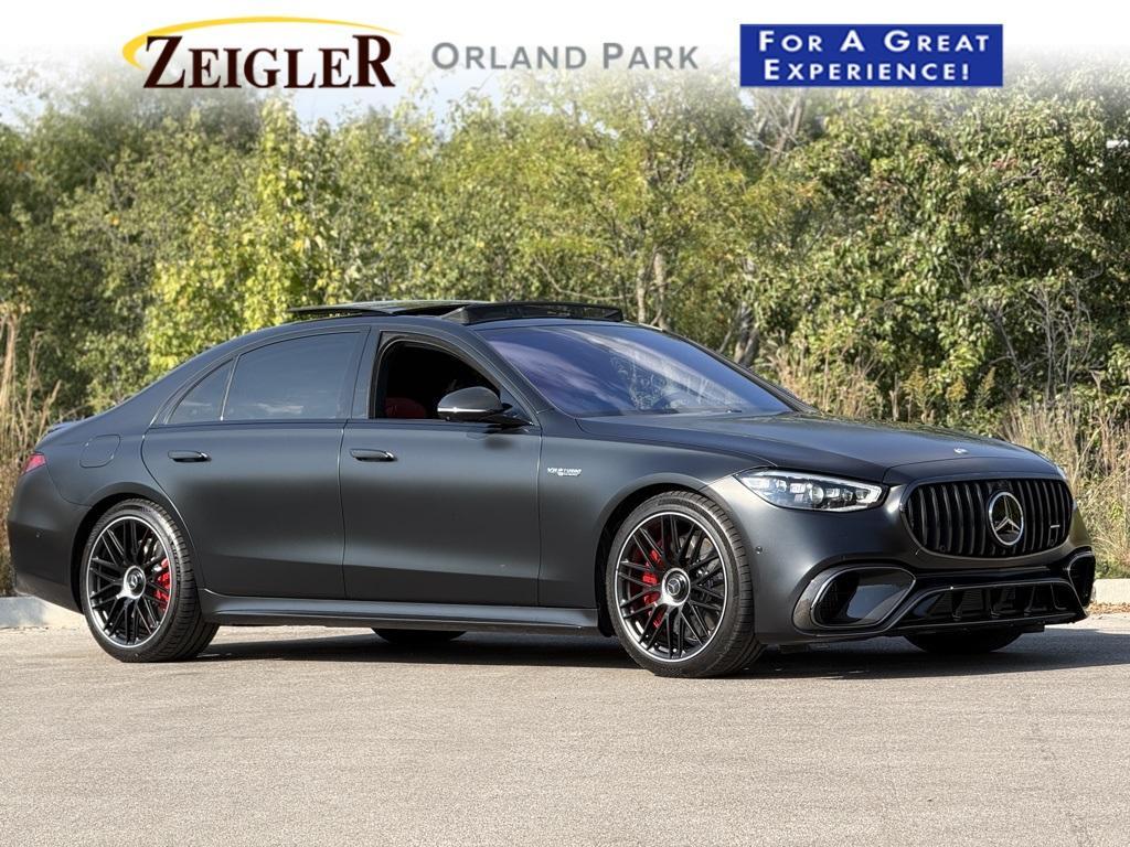 used 2024 Mercedes-Benz AMG S 63 E car, priced at $179,995