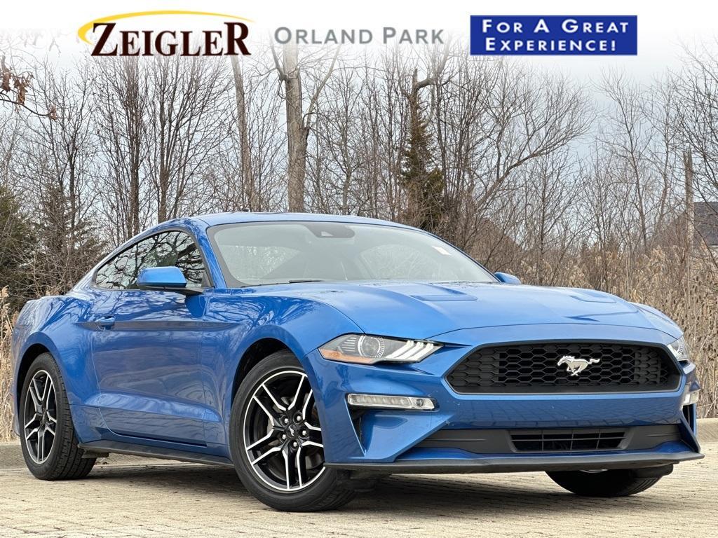 used 2021 Ford Mustang car, priced at $22,250