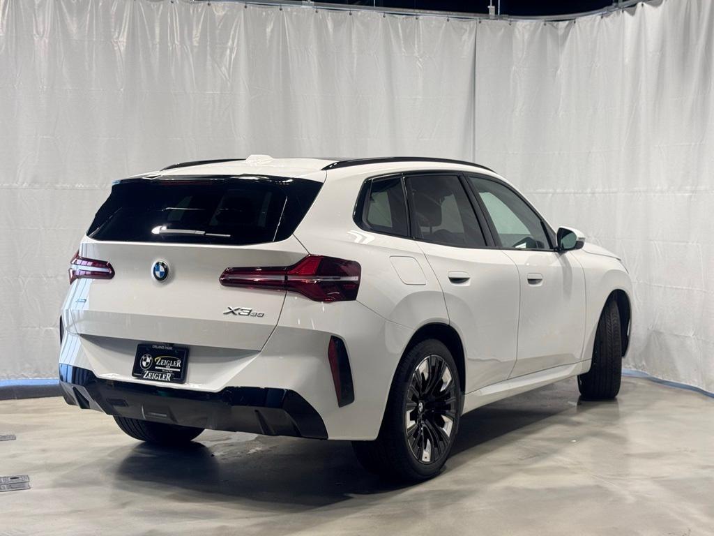 new 2025 BMW X3 car, priced at $58,335