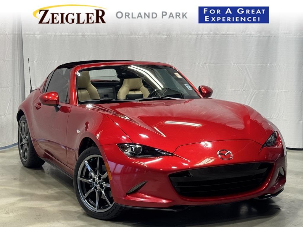 used 2017 Mazda MX-5 Miata RF car, priced at $23,299