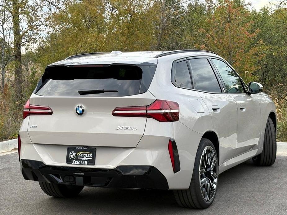 new 2025 BMW X3 car, priced at $61,475