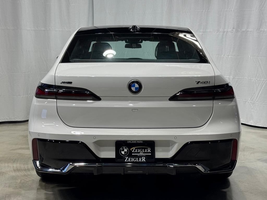 new 2025 BMW 740 car, priced at $105,980