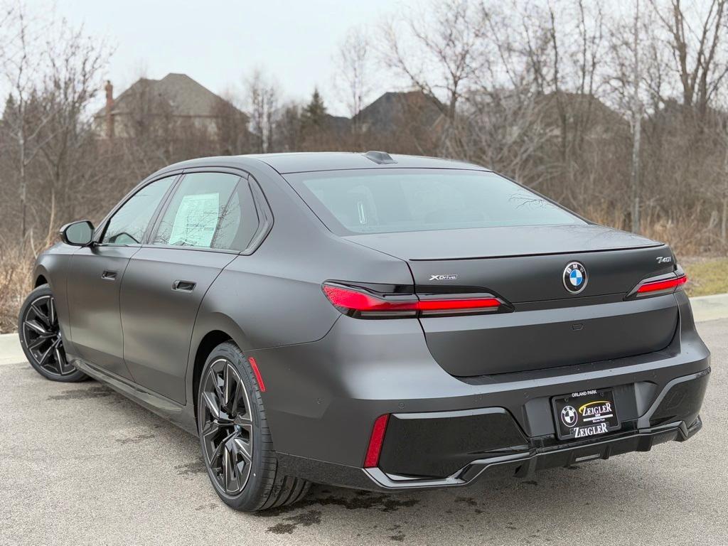 new 2025 BMW 740 car, priced at $113,935