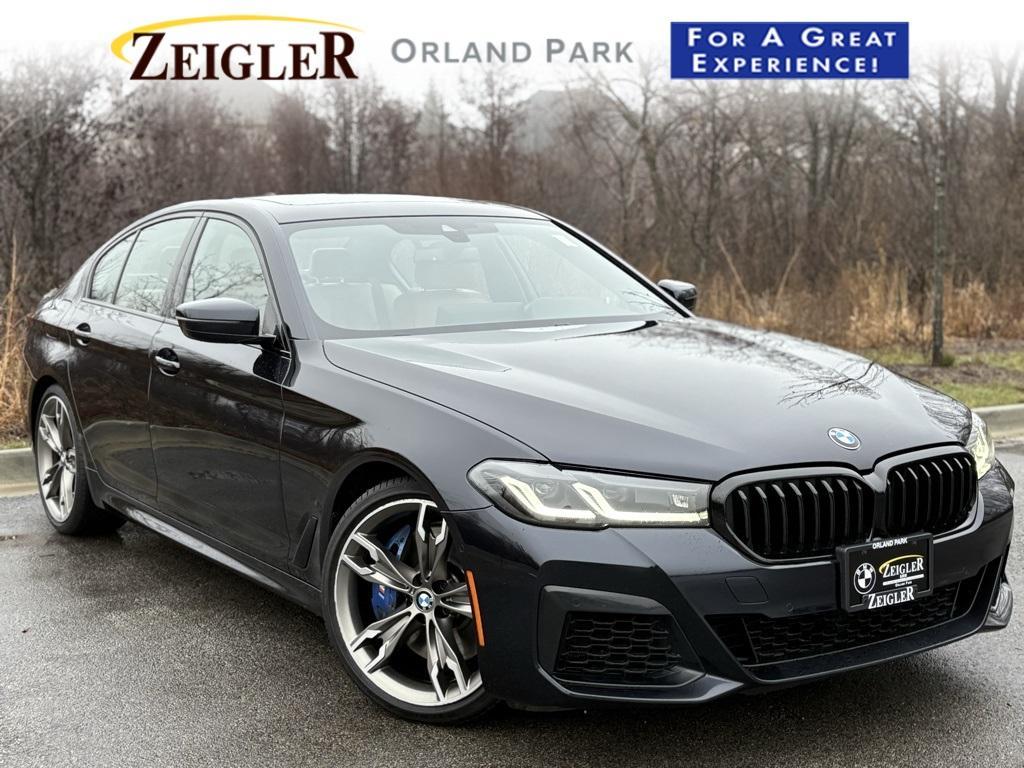 used 2022 BMW M550 car, priced at $52,750