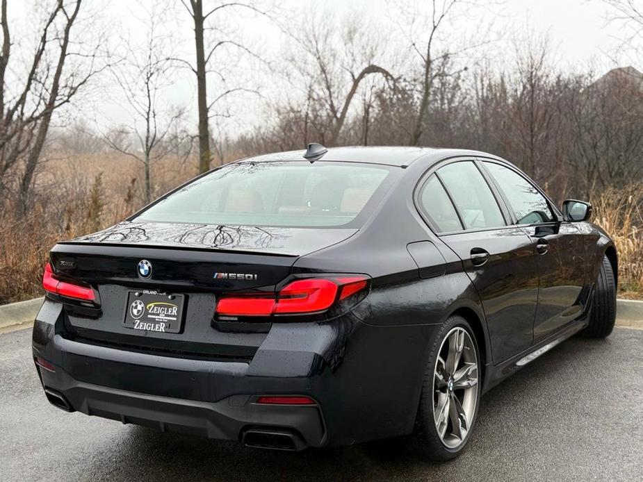 used 2022 BMW M550 car, priced at $53,399