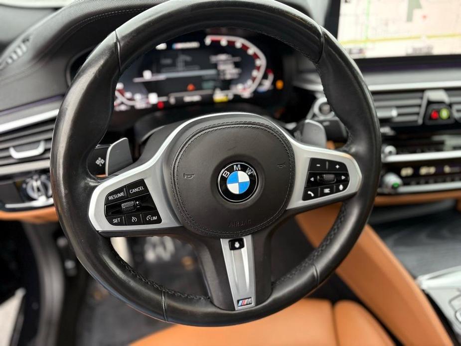 used 2022 BMW M550 car, priced at $53,399