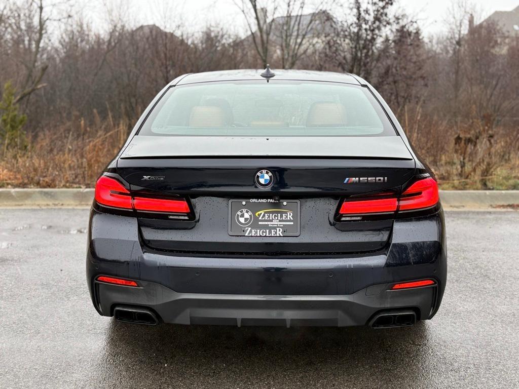 used 2022 BMW M550 car, priced at $53,399