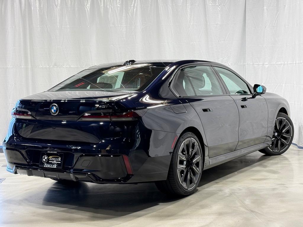 new 2025 BMW 740 car, priced at $115,380