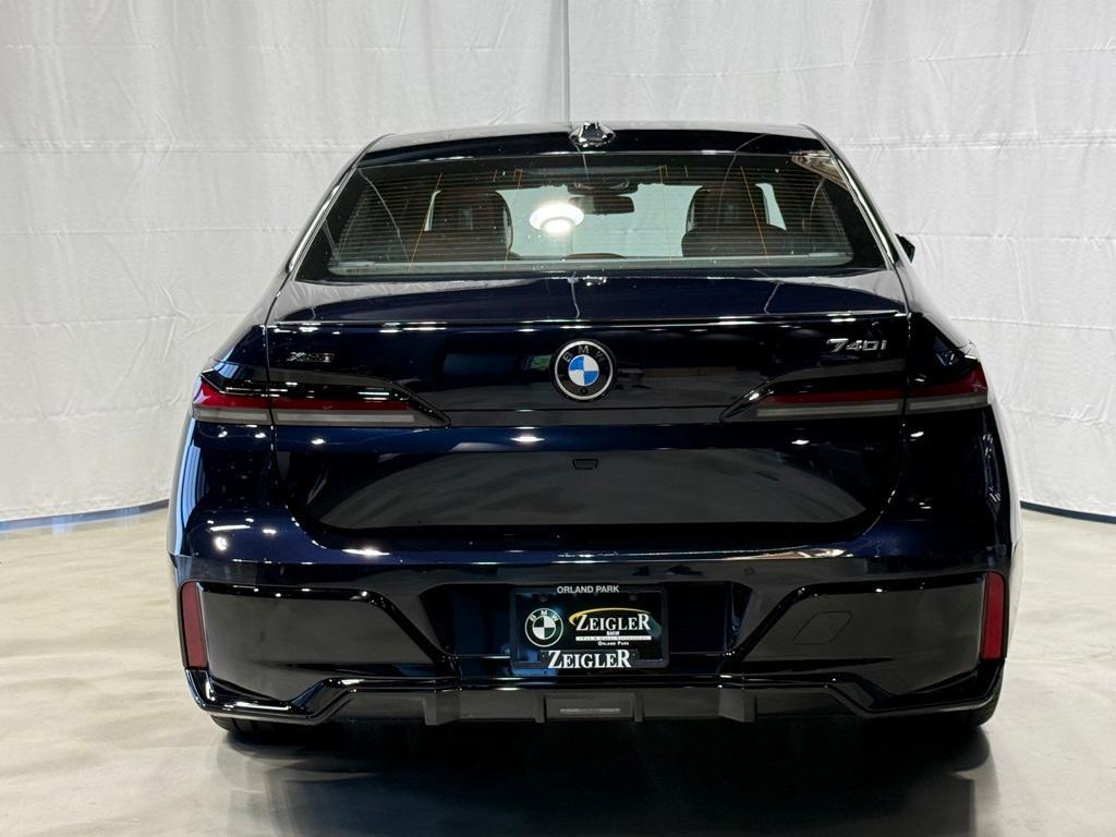 new 2025 BMW 740 car, priced at $115,380