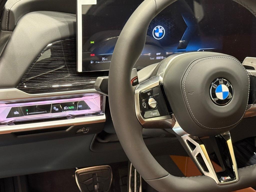 new 2025 BMW 740 car, priced at $115,380