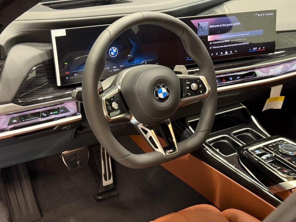 new 2025 BMW 740 car, priced at $115,380