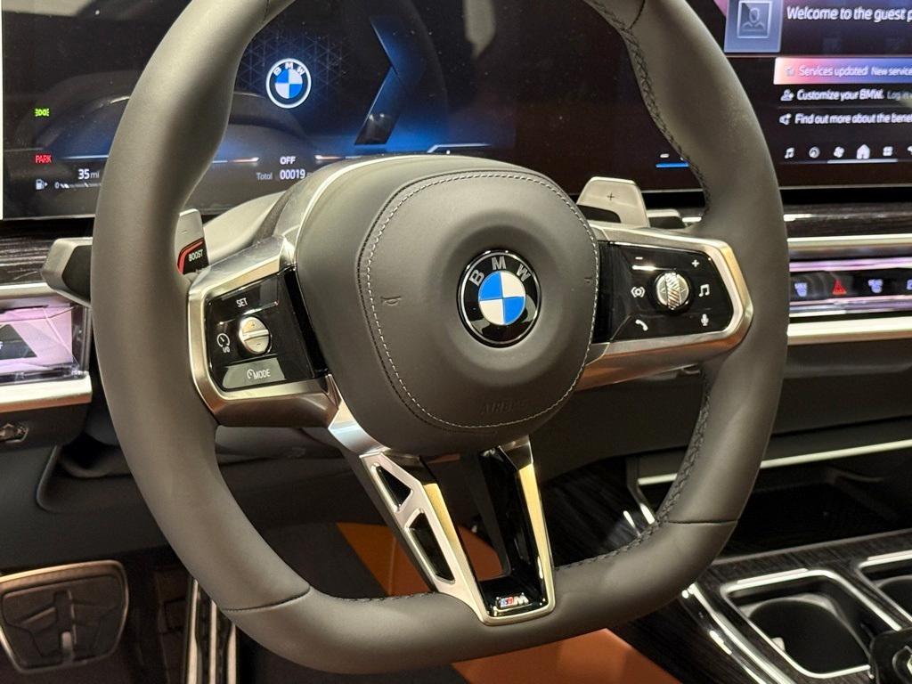 new 2025 BMW 740 car, priced at $115,380