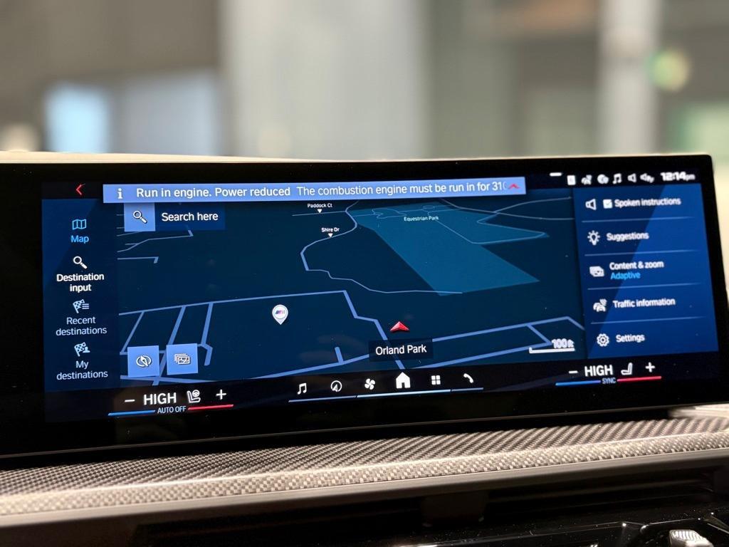 new 2025 BMW XM car, priced at $165,300