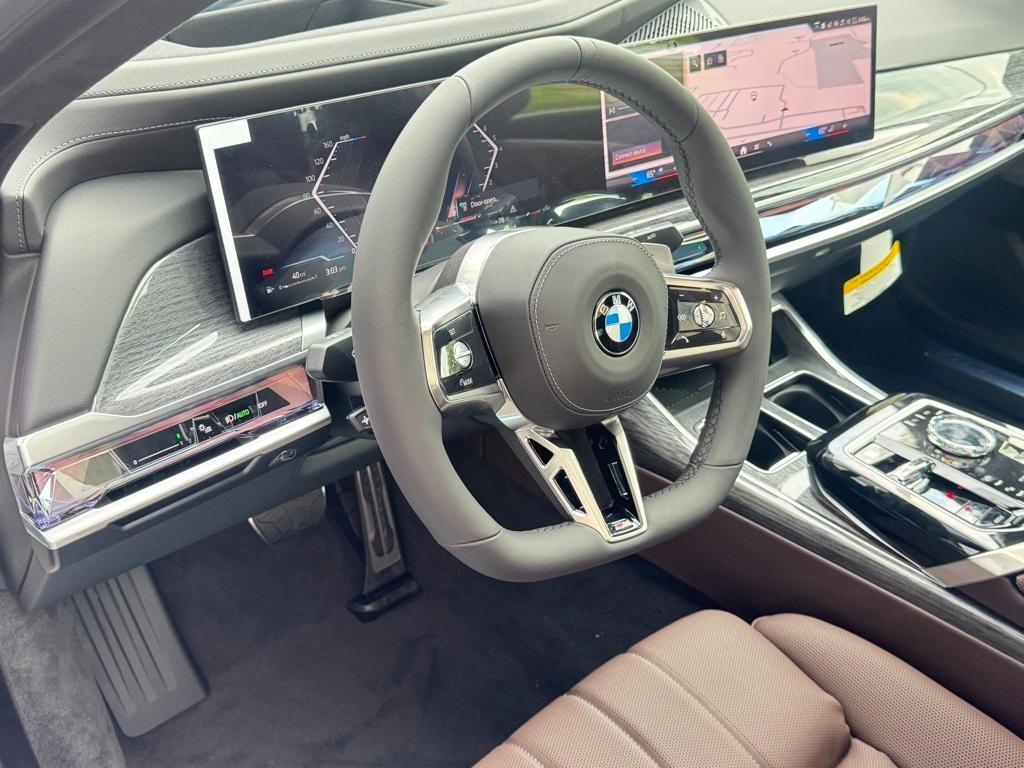 new 2025 BMW 740 car, priced at $110,680