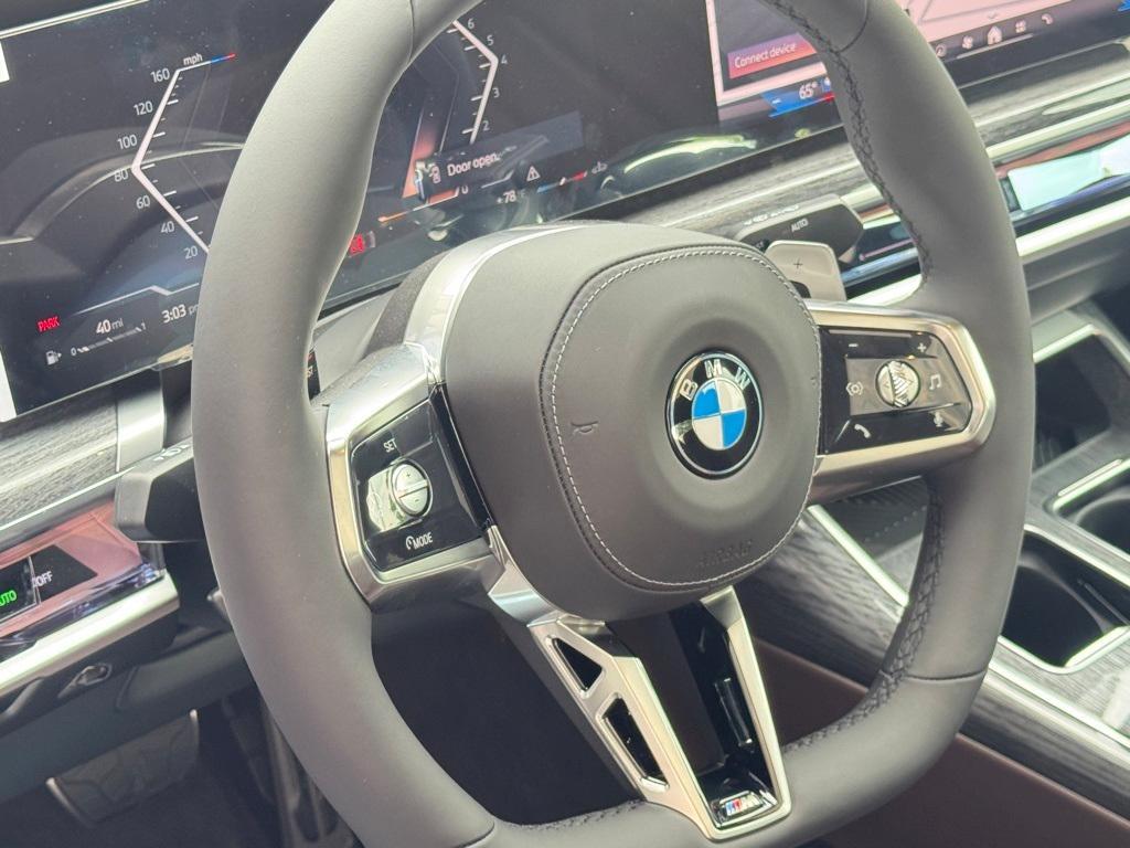new 2025 BMW 740 car, priced at $110,680