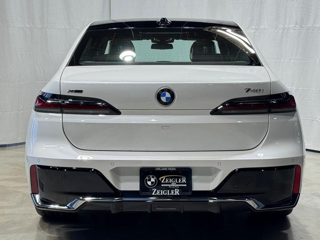 new 2025 BMW 740 car, priced at $110,680