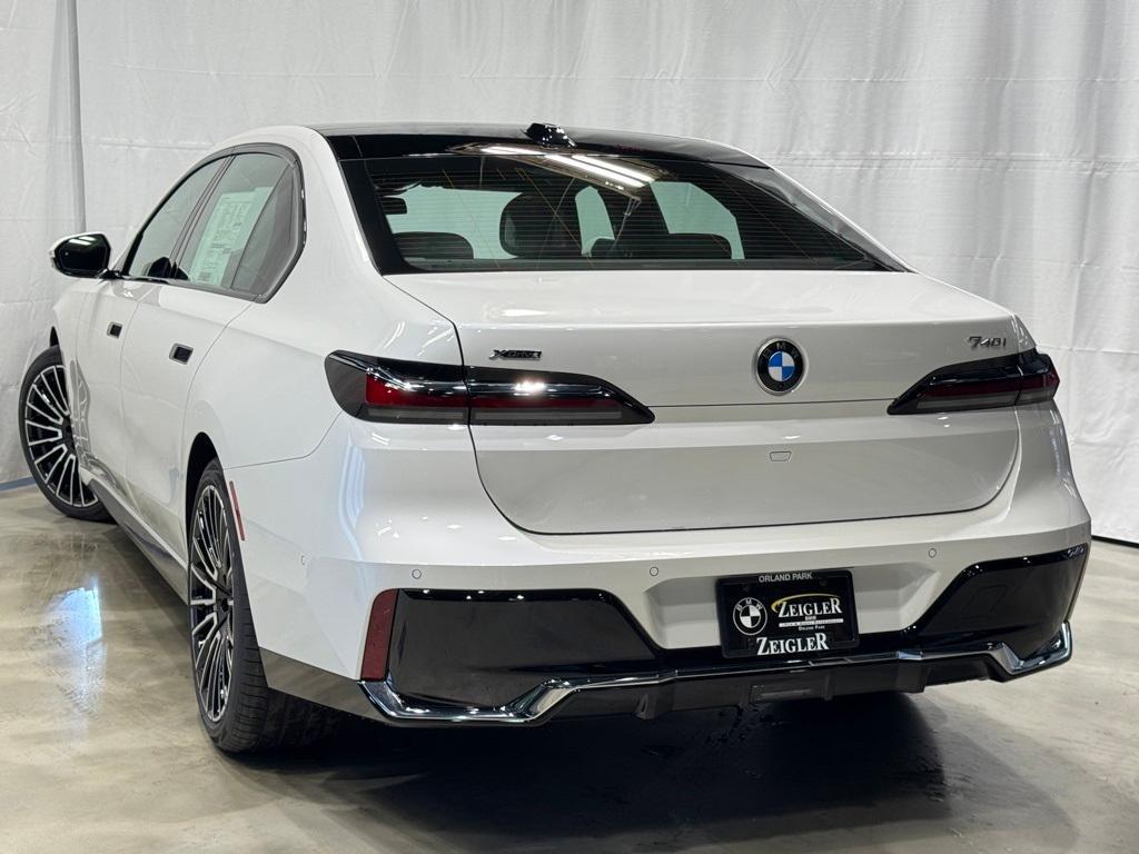 new 2025 BMW 740 car, priced at $110,680
