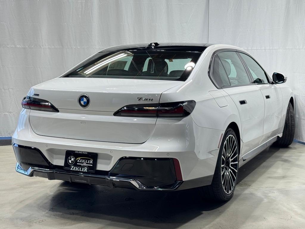 new 2025 BMW 740 car, priced at $110,680