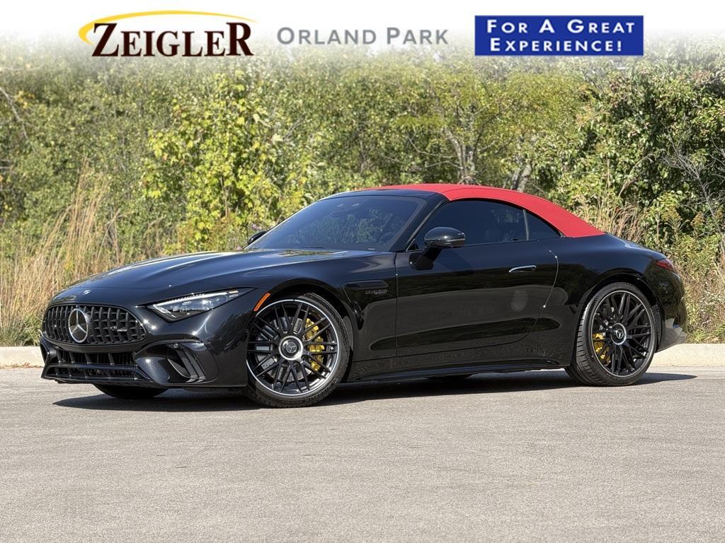 used 2023 Mercedes-Benz AMG SL 63 car, priced at $139,995