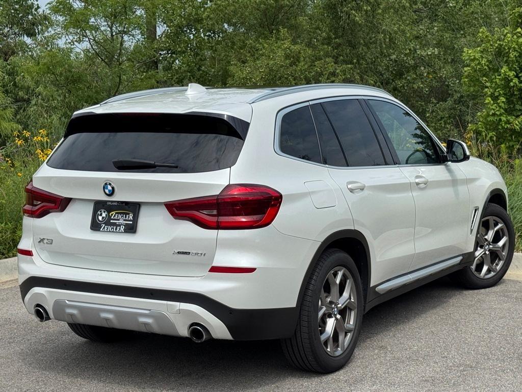 used 2021 BMW X3 car, priced at $28,099