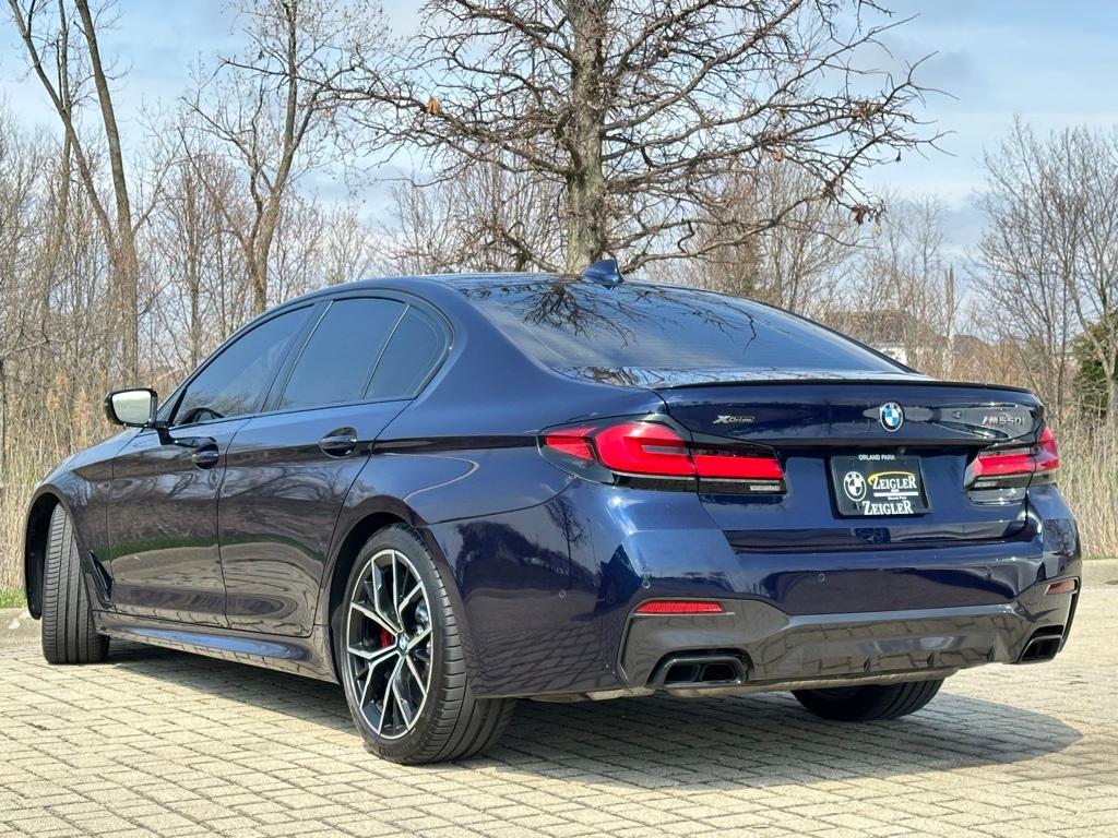 used 2023 BMW M550 car, priced at $61,500