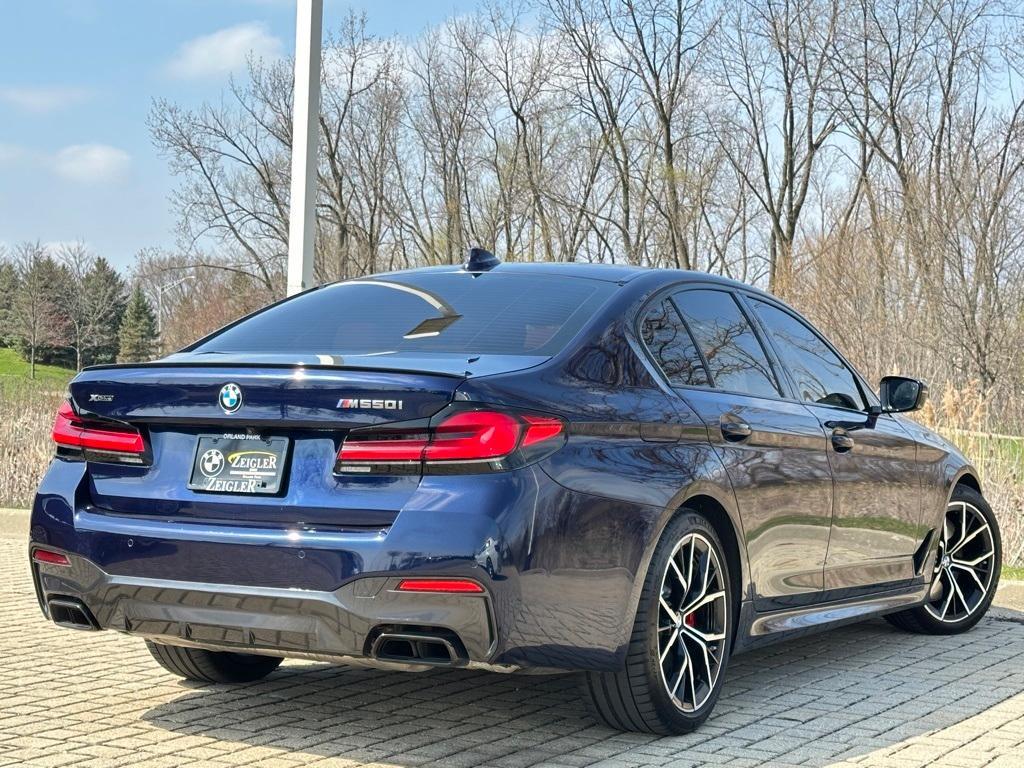 used 2023 BMW M550 car, priced at $61,500