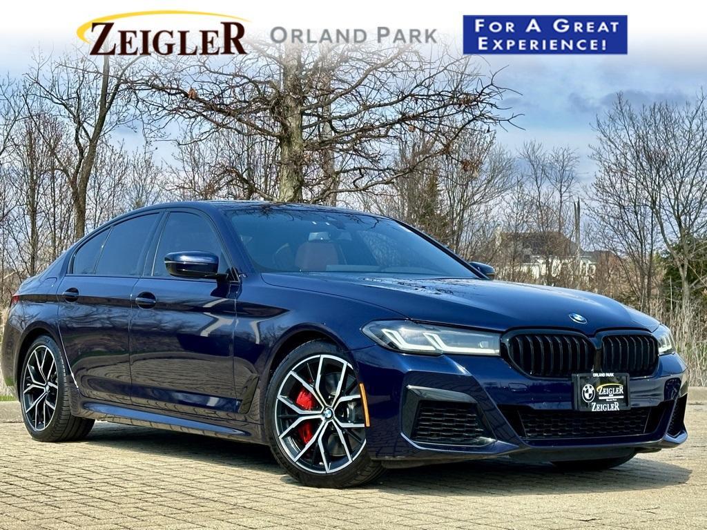 used 2023 BMW M550 car, priced at $61,699