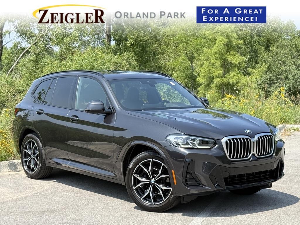 used 2022 BMW X3 car, priced at $39,599