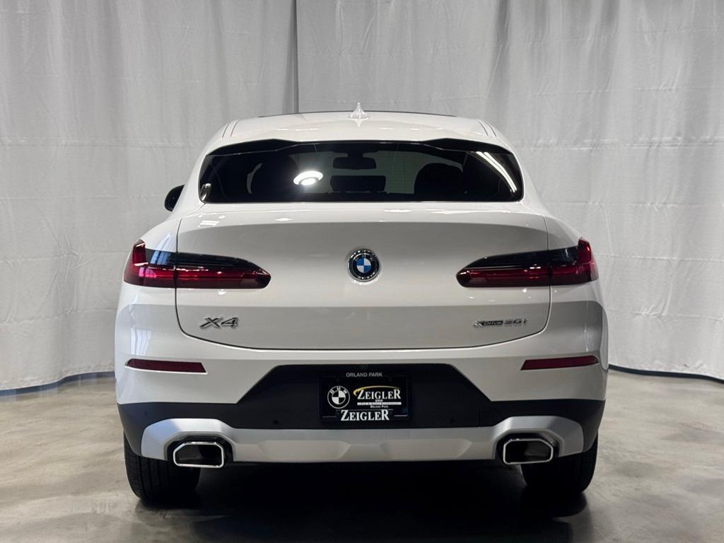 new 2025 BMW X4 car, priced at $58,540