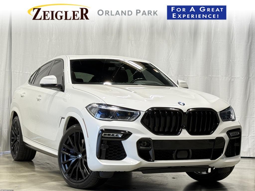 used 2021 BMW X6 car, priced at $53,299
