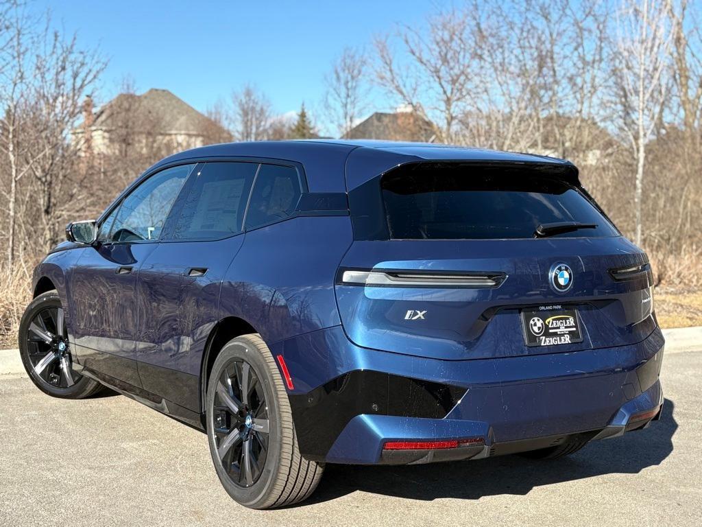 new 2025 BMW iX car, priced at $94,845