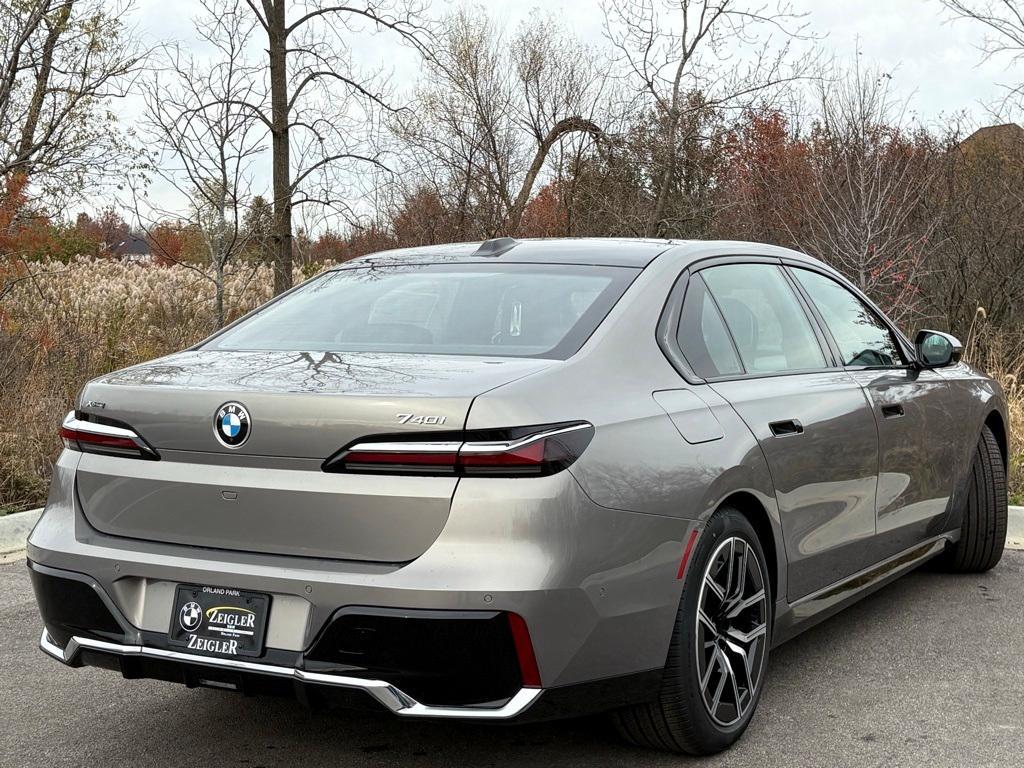 new 2025 BMW 740 car, priced at $104,325