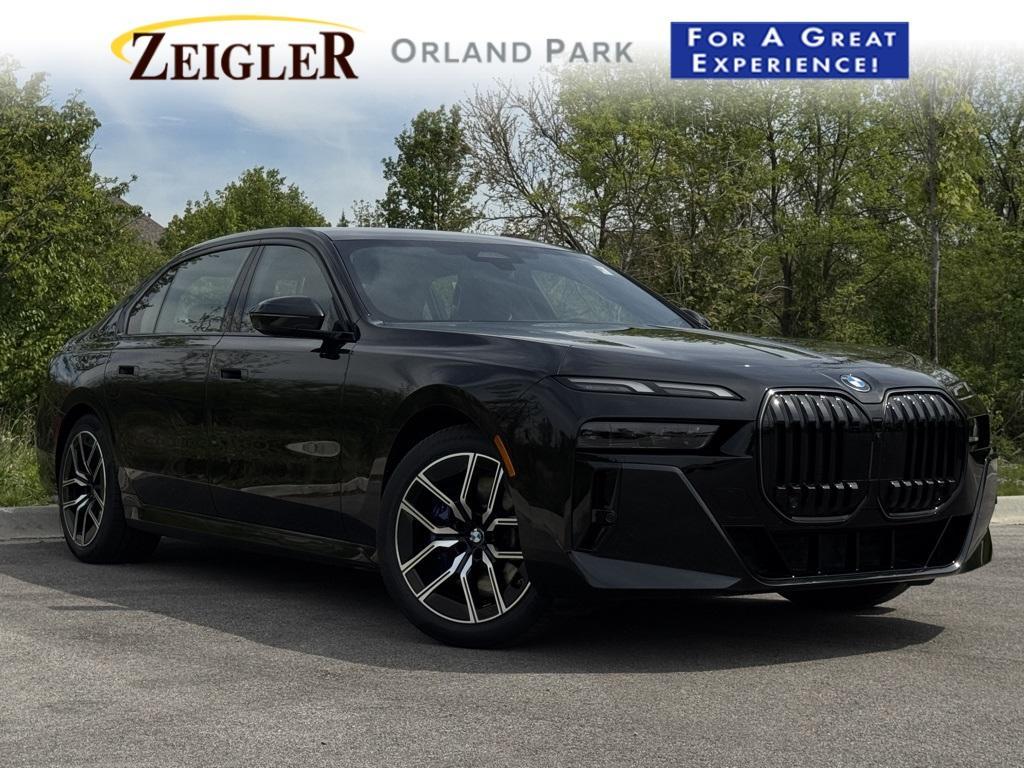 new 2025 BMW 740 car, priced at $105,905