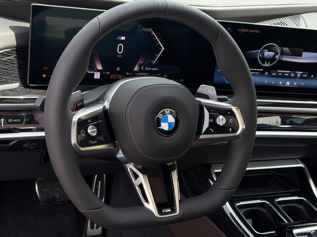 new 2025 BMW 740 car, priced at $105,905