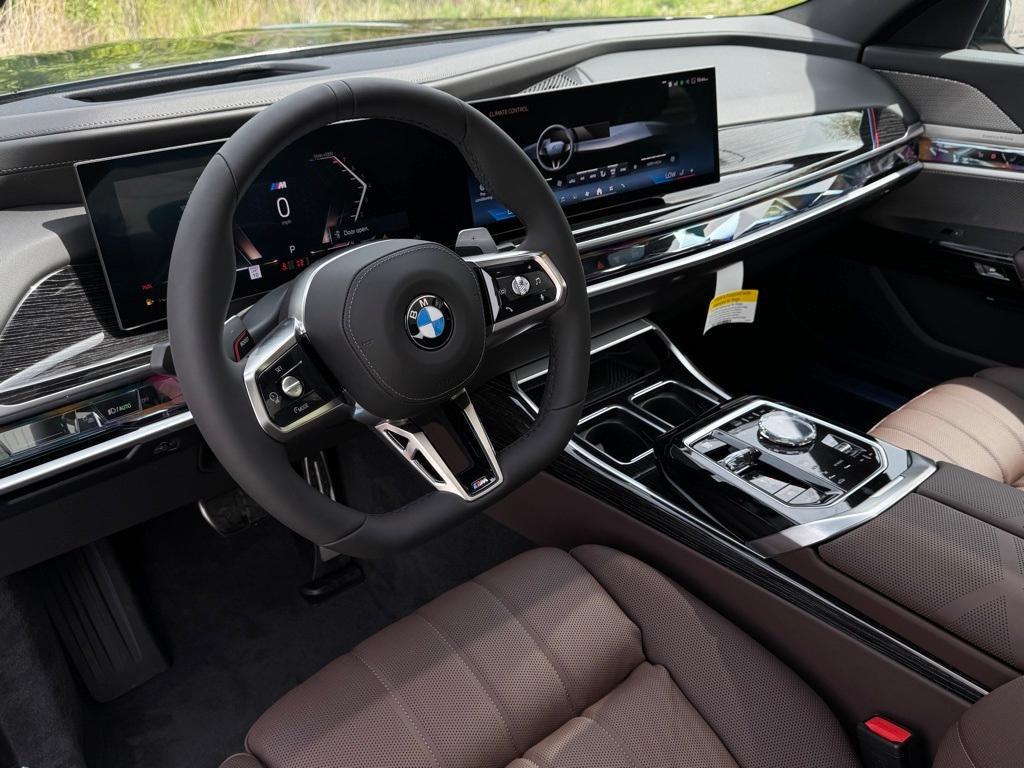 new 2025 BMW 740 car, priced at $105,905