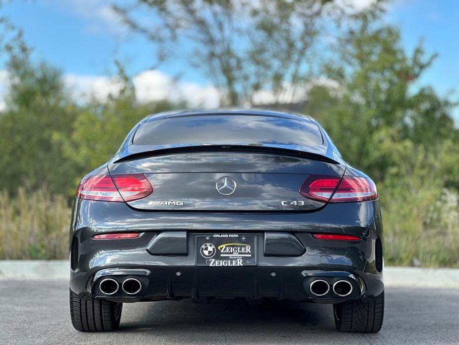 used 2020 Mercedes-Benz AMG C 43 car, priced at $40,500