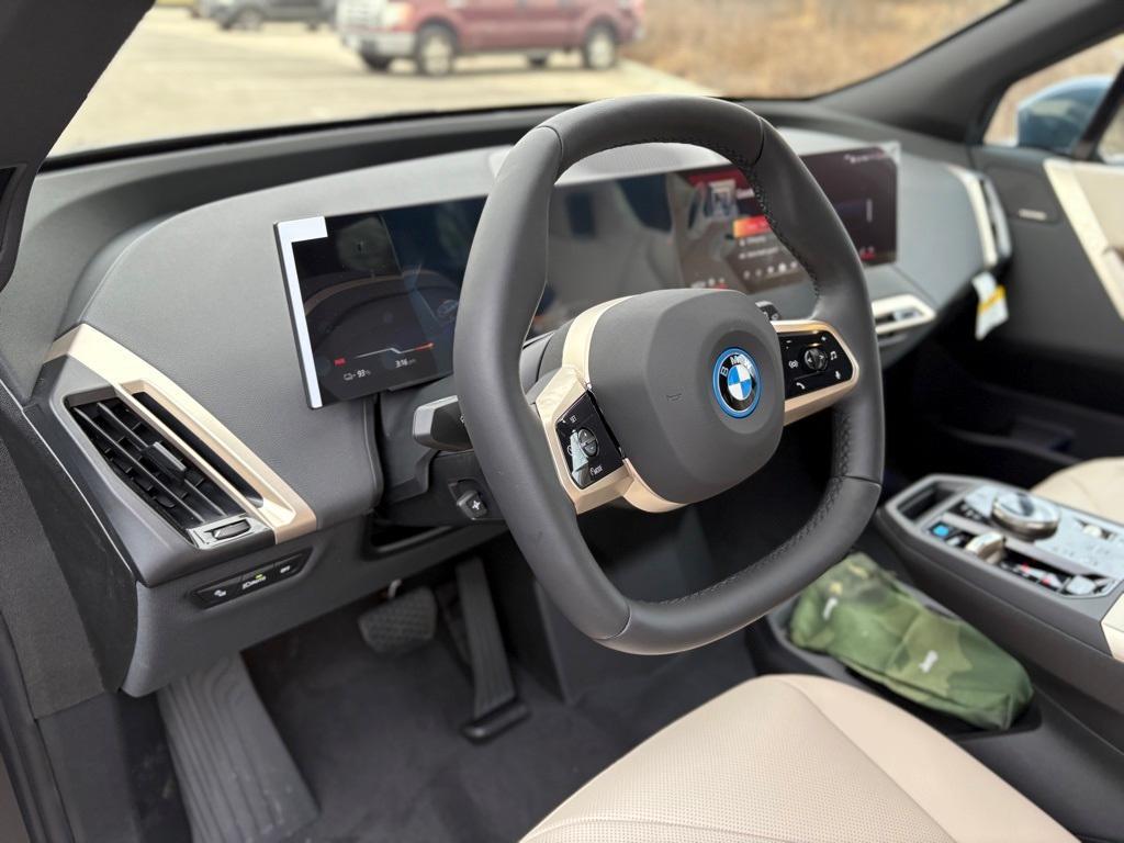 new 2025 BMW iX car, priced at $75,296