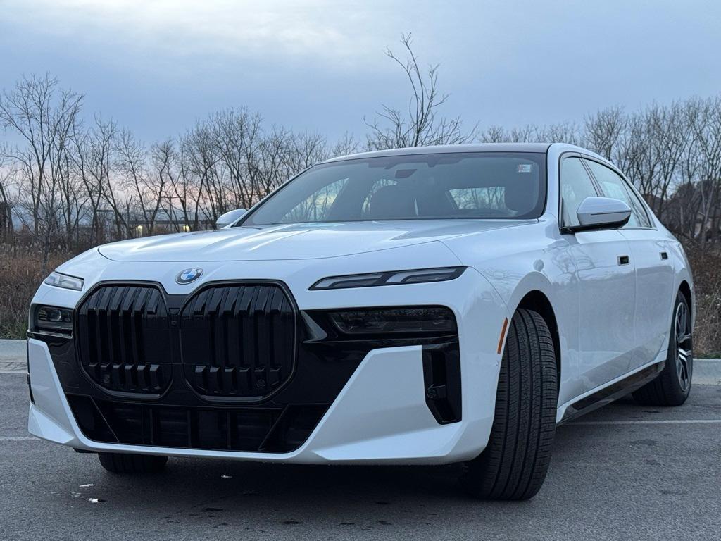 new 2025 BMW 740 car, priced at $105,375