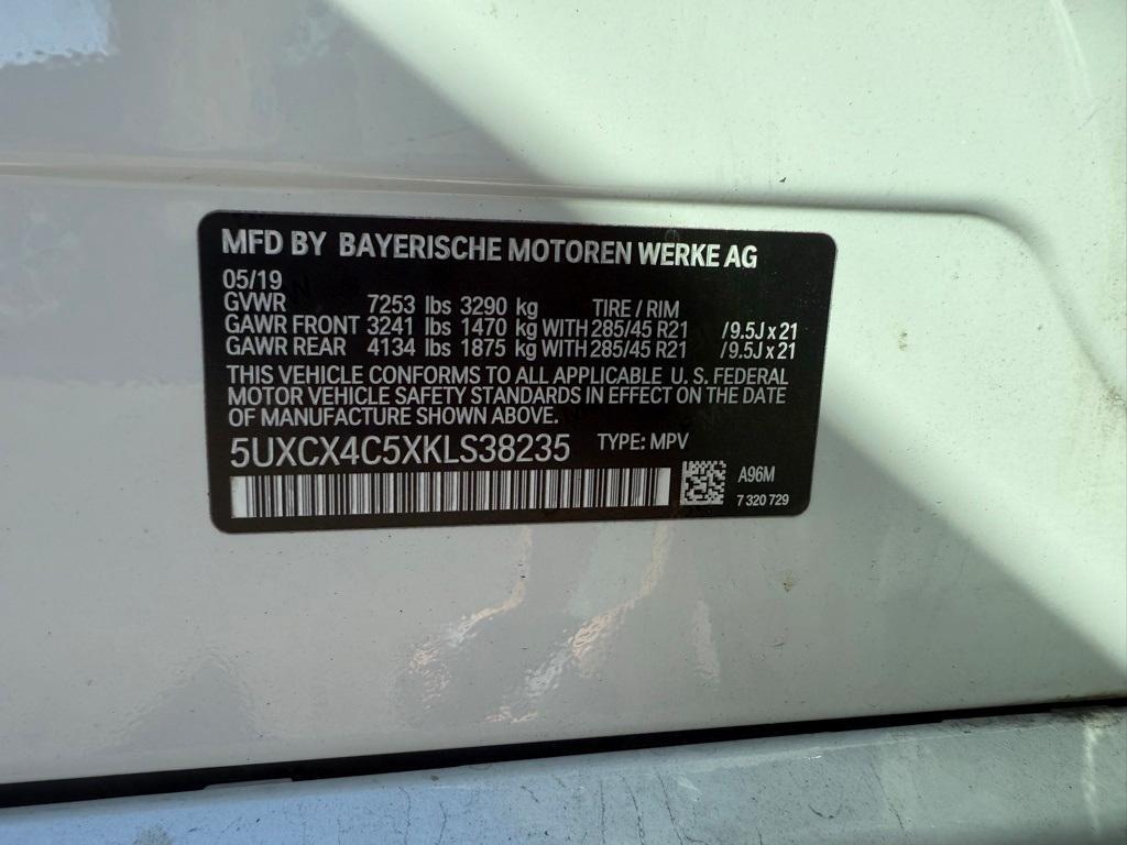 used 2019 BMW X7 car, priced at $45,299
